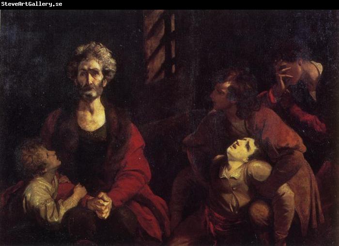 Sir Joshua Reynolds Ugolino and His Children